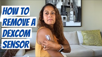 How to Remove a Dexcom Sensor