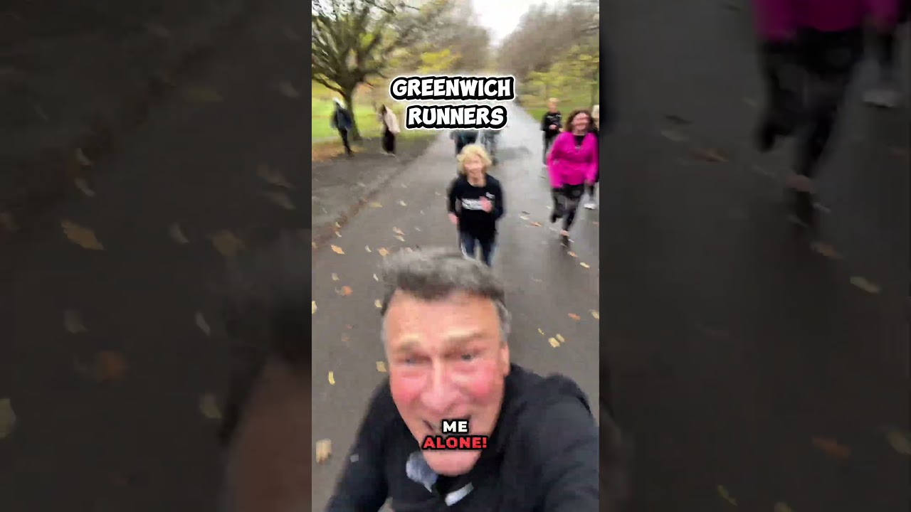 Getting Chased in Greenwich Park 😂 | Greenwich Runners #greenwich
