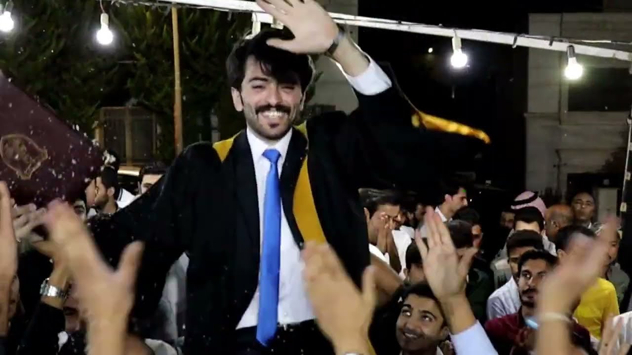 حفل تخريج محمد ياسر الفاعوري الفنان طالب الدبوبي