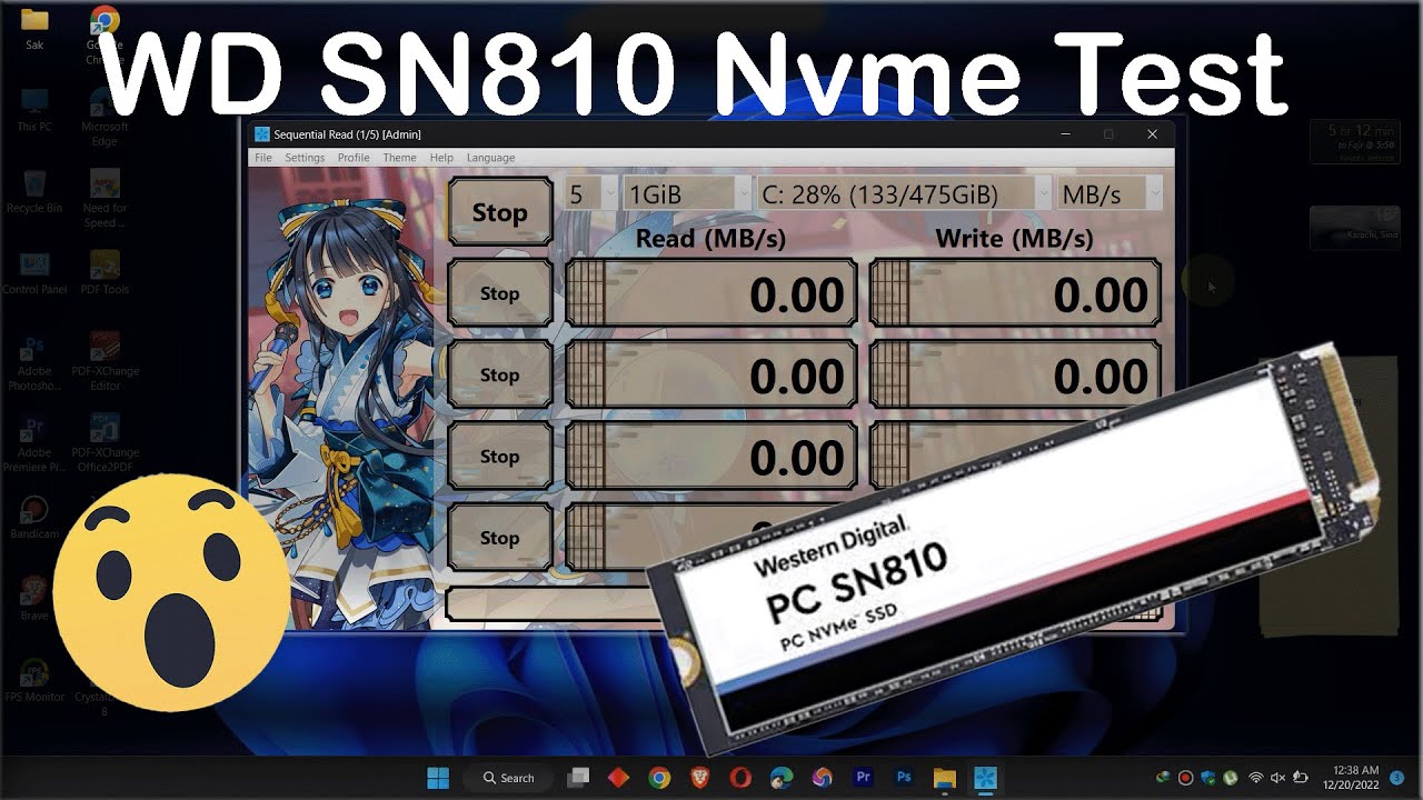Western Digital SN810 512GB NVMe SSD Benchmarks 2023 YouTube