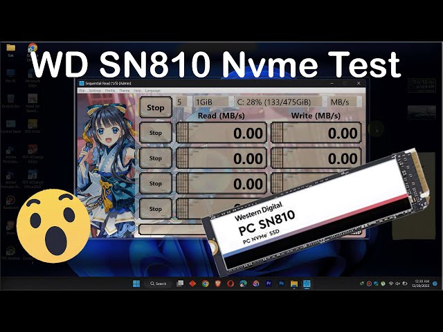 Western Digital SN810 512GB NVMe SSD Benchmarks 2023 - YouTube