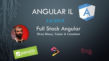 Eliran Eliassy - First look on Angular Ivy | Angular IL Meetup @ Palo Alto Networks TLV | 3.6.19