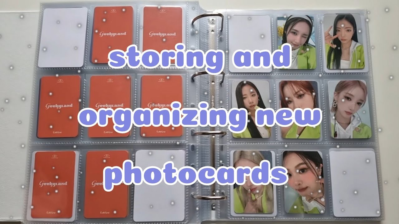 ✨ storing and organizing new photocards in my binder | bts, nmixx, stayc & more #30 .♡🦋. (july '22)