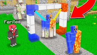 FERİTED VS DEMİR GOLEM MAKİNESİ ⚠️ - Minecraft