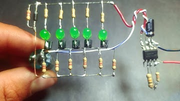 NE555 ENTEGRE İLE LED FLAŞÖR DEVRESİ YAPIMI - LED LAMBA YAPIMI - LED FLASHER