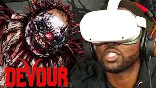 RDC PLAYS HORROR VR GAMES (Devour + Yokai Hunters + Phasmophobia) screenshot 5