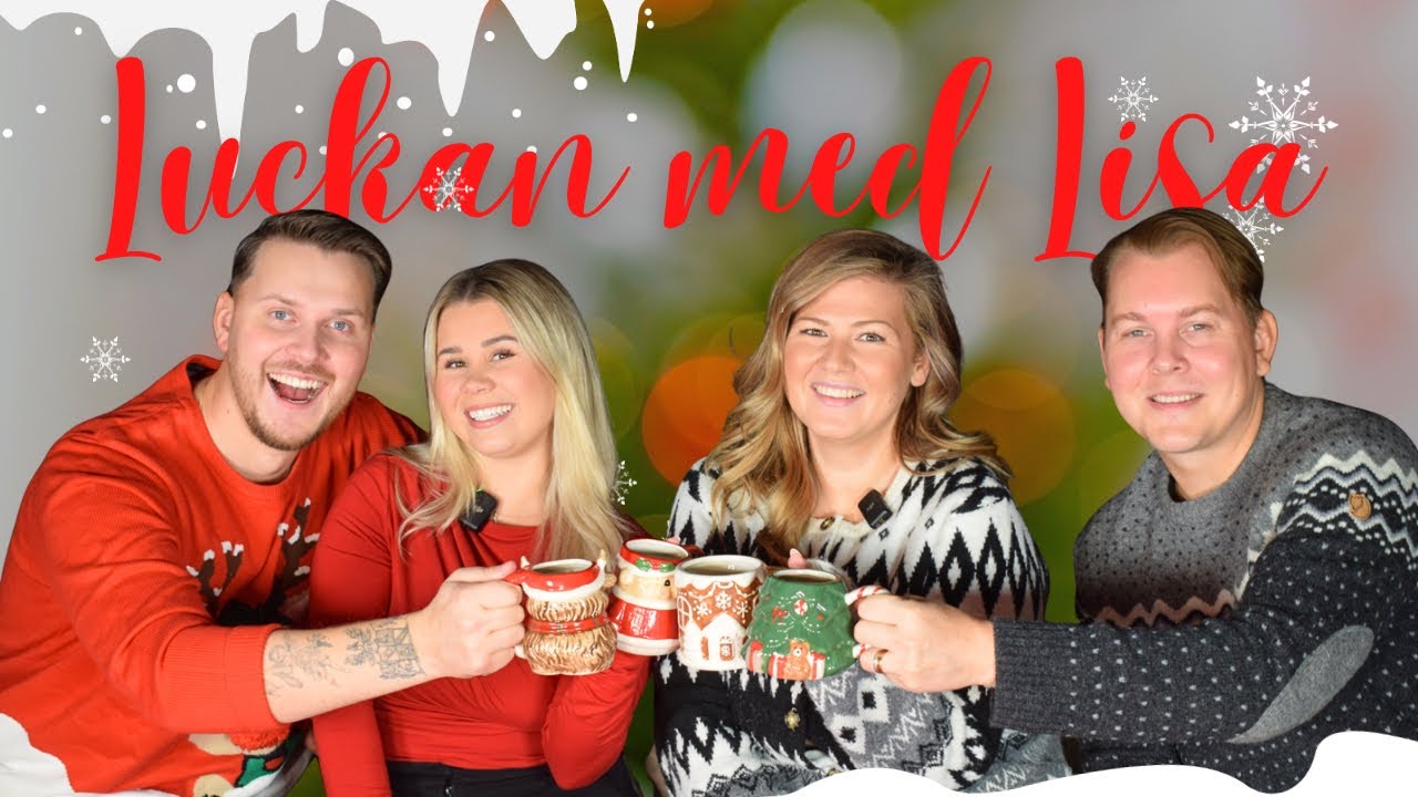 #1 LUCKAN MED LISA - Bygger pepparkakshus med Linda-Marie och Emil *kaos*