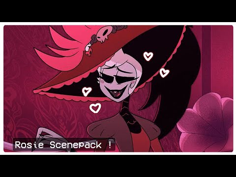 Rosie Scenepack || Hazbin Hotel : Season 1 || All Rosie Scenes