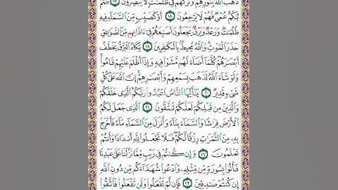 كيفية تلاوة سورة البقرة الصفحة 4 + فوائد الآيات