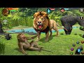 🦁 Lion vs Monkey Epic Survival Battle | Wild Animal Simulator Gameplay😱