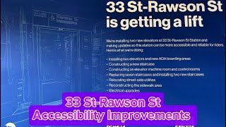 33 st-Rawson st Accessibility Improvements (Part 24) IRT Flushing Line Station Renovation Project 