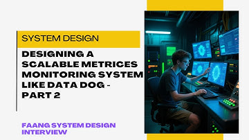 Designing a Scalable Metrices Monitoring and Alerting System - Part 2| Real World Example Deep Dive