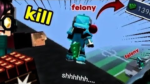 Blockman go jailbreak felony killing | farming high bounty felony in jailbreak | blockman go felony