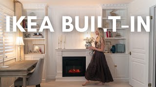 IKEA Billy Bookcase &amp; Havsta Cabinets Bedroom Transformation ✨ DIY Vlog