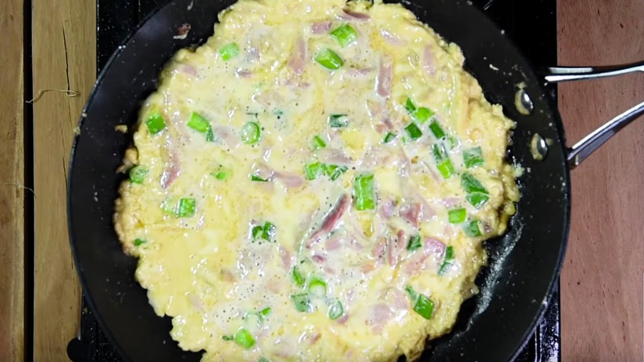Shaker Method Keto Recipe Omelet -