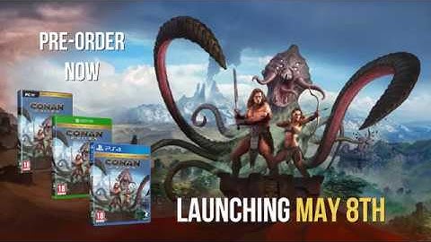 Conan Exiles - Release Date Announcement Trailer