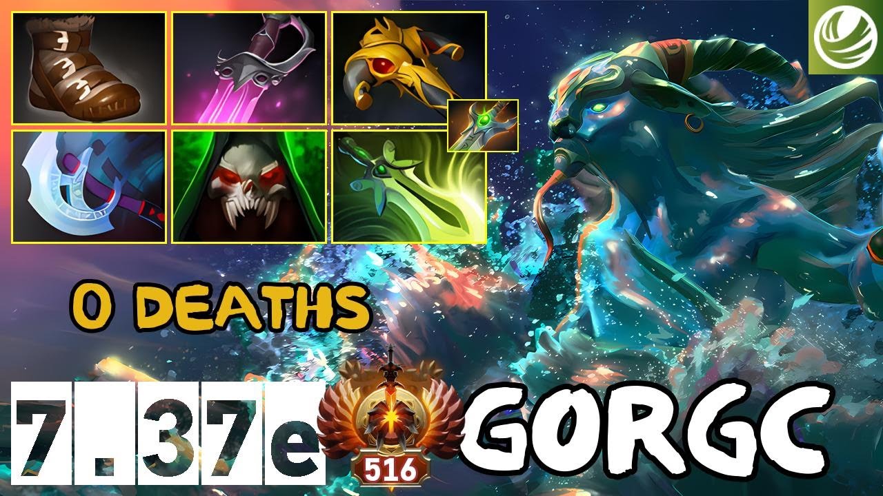 Morphling Pos 1 | 0 deaths | Gorgc | 7.37e | Immortal Dota
