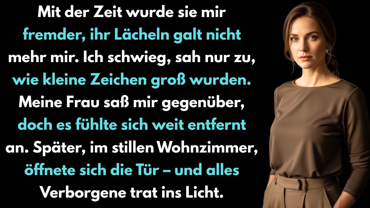 Ich habe drei Jahre lang geschwiegen, als meine Frau plötzlich fremdes Parfüm trug und ihr Handy immer mit dem Display nach unten legte. Ich dachte, Liebe darf atmen. Dann vibrierte ihr Telefon,...