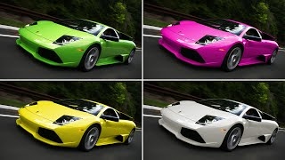【Photoshop講座】スポーツカーの色を自在に変える方法 screenshot 1