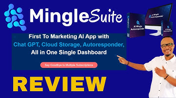 💥 AI MingleSuite Review | Demo | Web Page & Graphics App 🎁