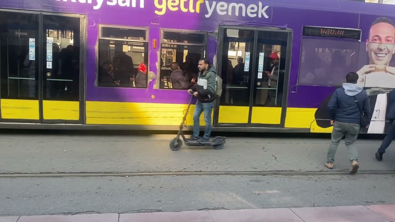 İstandul‘da T1 Tramvay İle Pazartekke Gülhane Arası Seyahat