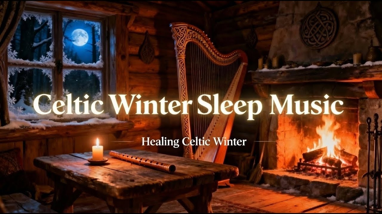 Icy Nights of Medieval Europe – Winter Sleep Music with Calm Ambience