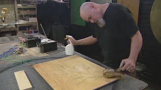 Evanston artist Eric Beauchamp brings new energy to the traditional art scene