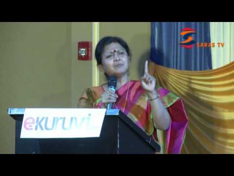 Dr. Jayanthasri Balakrishnan @ ekuruvi Night