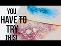 The most relaxing watercolor technique ever