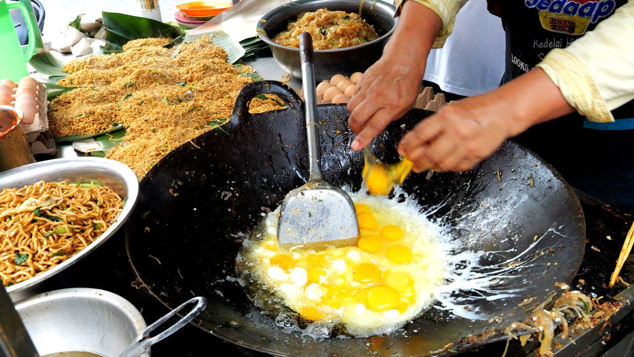 Продавайте 1000 лапши в день! Лапша за 1 доллар от шеф-повара Street Master | уличная еда