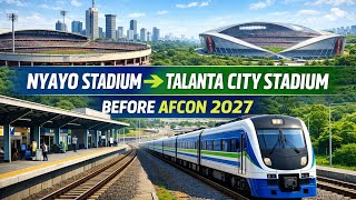 Nyayo Stadium - Talanta City Stadium Railway Station Officially Begins Ahead Of AFCON 2027