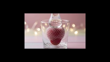 Hyperreal Fruit Crush in Glass = 10/10 ASMR ❄️ ✨ #OddlySatisfying #TrendingNow #ViralPost