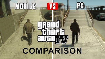 GTA 4 PC VS GTA 4 Android Side By Side Comparison