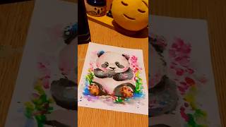 draw a panda ? shorts drawing