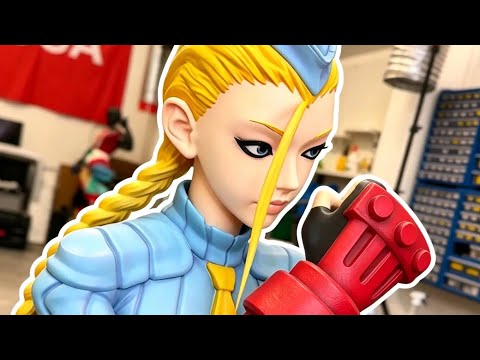 3d printed Live-size Cammy from StreetFighter