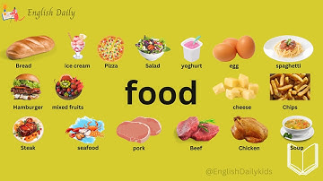 Học từ vựng tiếng anh về đồ ăn - English vocabulary about food/Food/ English Daily
