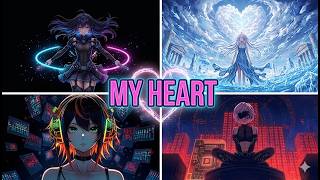 ♫ Nightcore - My Heart | Different Heaven &amp; EH!DE (Lyrics)