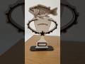 Fishing Award-Laser cut trophy #lasercutdesign #lasercutting
