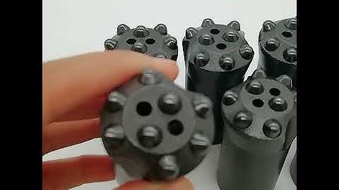 34mm 7 Degree Tapered Rock Button Bit With 8 Buttons   Buy T