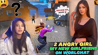 Worldchat Noob Prank With 2 Angry Girl 😡