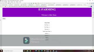 SDL mini project : E-Farming
