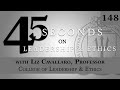 "45 Seconds on Leadership and Ethics" with Liz Cavallaro, U.S. Naval War College