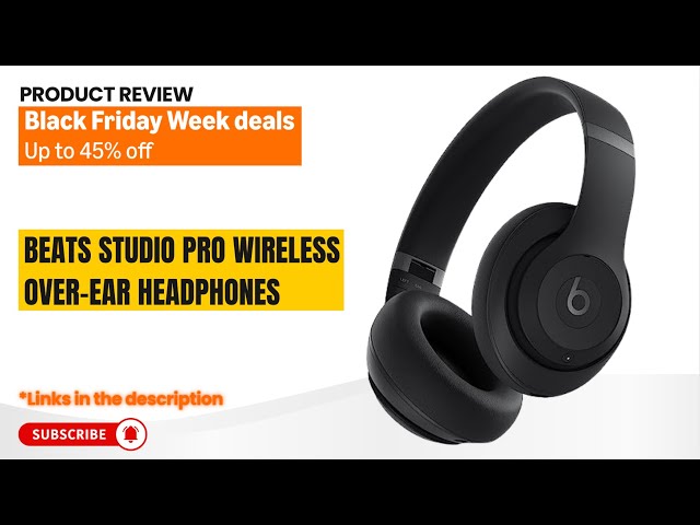 Beats Studio Pro Review – Wireless Over-Ear Headphones, 40H