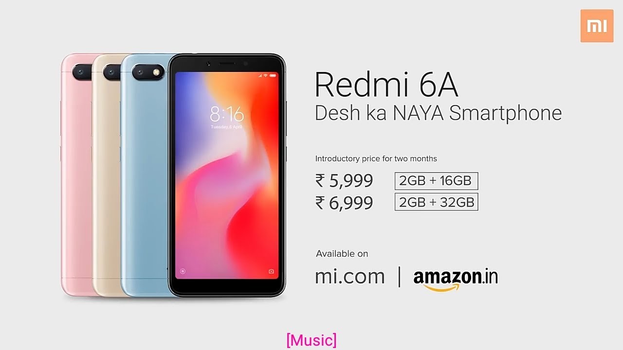 Redmi 6a Меню