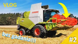 VLOG #2 | Claas Tucano 320 i 50arów bez gadania 🤐