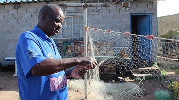 The Amazing Art of Weaving a Fishing Net