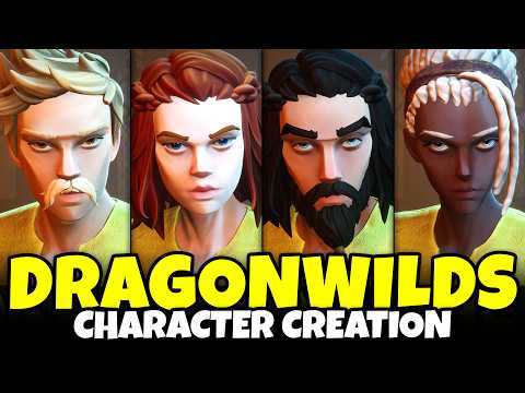 RuneScape: Dragonwilds - Downdun Reach Character Creation (New Hairstyles, Updated Options, More!)