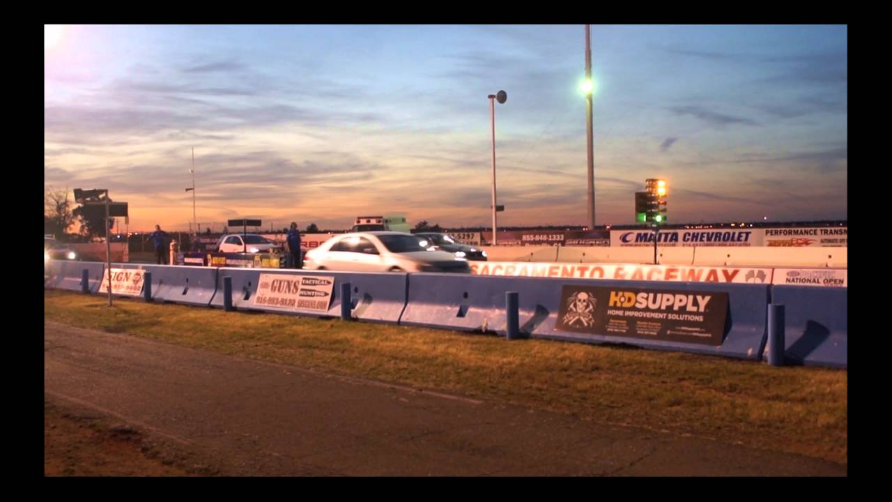 335i 12.4 1/4 mile at sac raceway YouTube