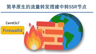 利用CentOs7的Firewalldr进行流量中转搭建SSR高级中转节点