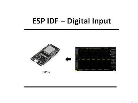 Read digital input in ESP32 in ESP IDF environment